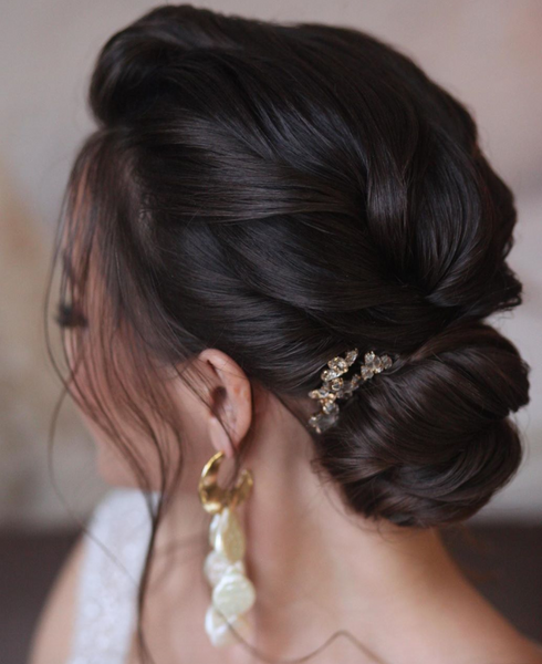Wedding Hair with Plaits: 19 Braided Wedding Hairstyles - hitched.co.uk -  hitched.co.uk